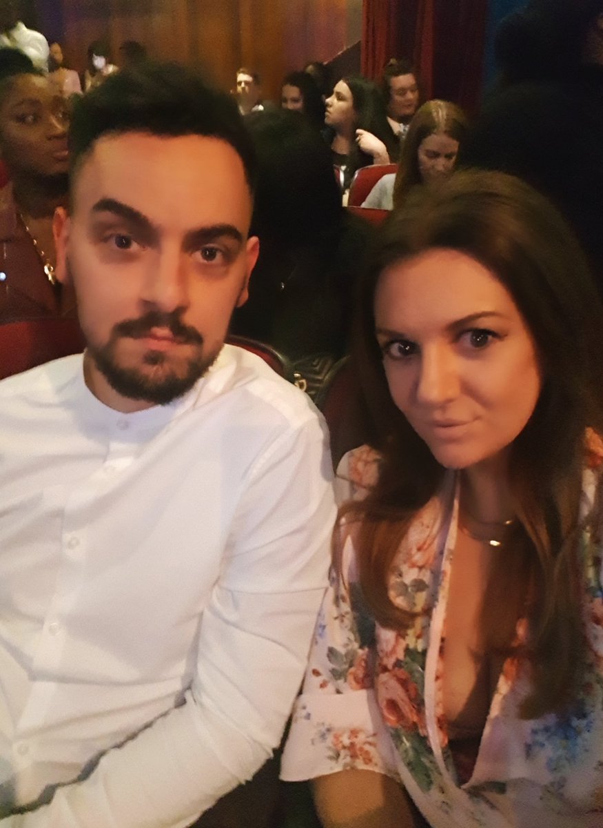 Ally83x's tweet photo. Me and the man enjoying @MoTheComedian at Leicester Square last night. #couplacanstour #comedy https://t.co/MXGfxKMRzu