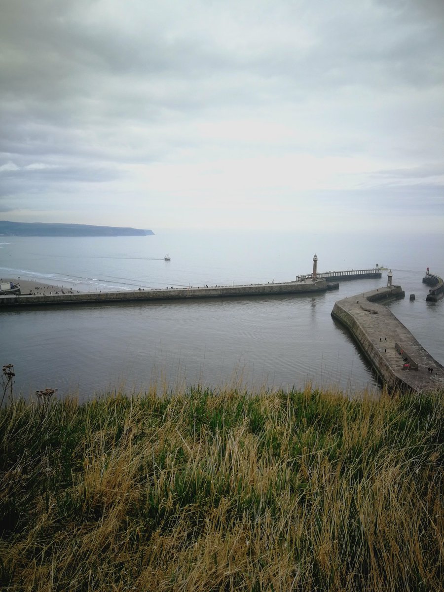 AnneDunkley1's tweet photo. At the top.... sun almost breaking through #abbeysteps #Whitby https://t.co/wDK1SwA3Ct