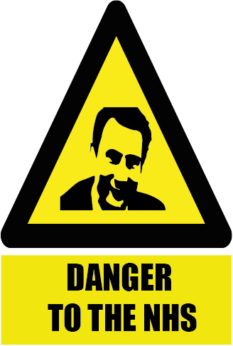 We think the Jeremy Hunt is a danger to the NHS. Please RT if you agree.