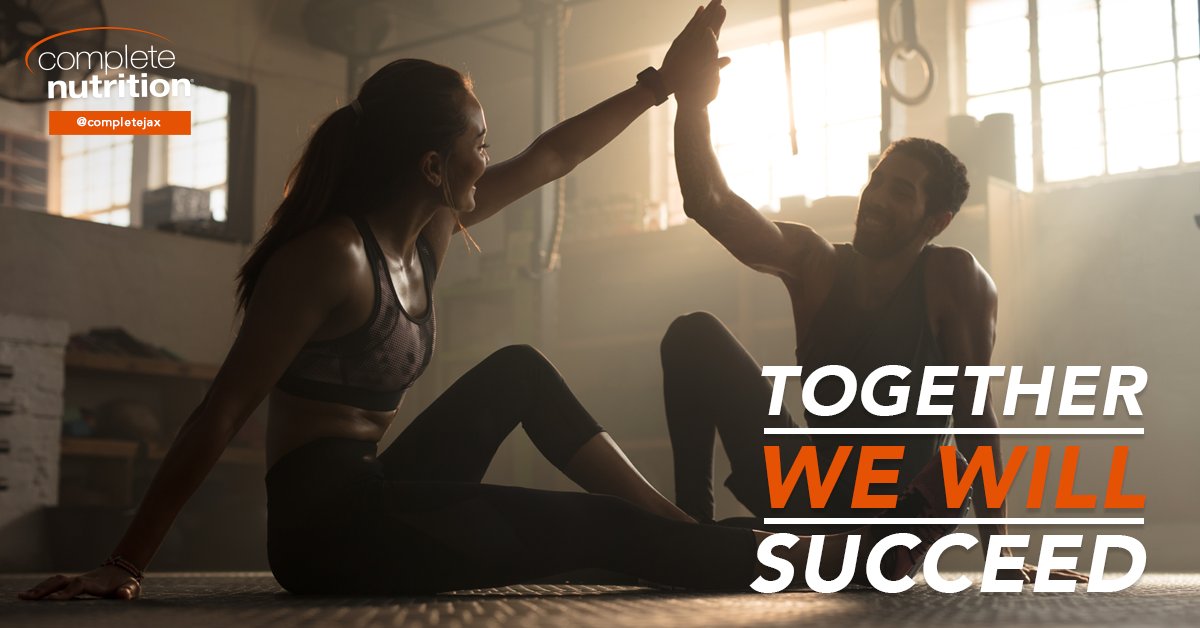 CompleteJax's tweet photo. What is your #fitness goal? Come by the @CNheadquarters Jacksonville store and let us find the perfect nutritional supplements to help you achieve your goals!  #completenutrition #completejax #goals #workout https://t.co/5myW8XbsIY