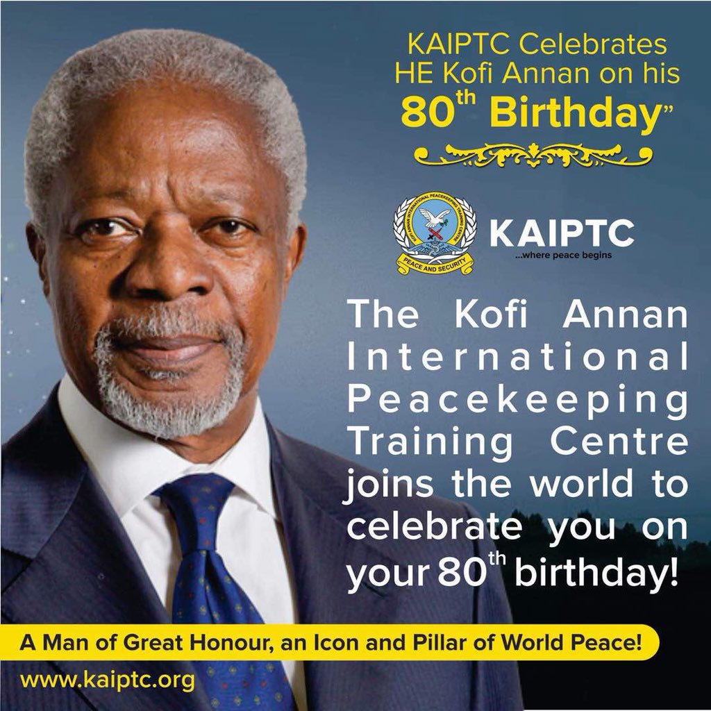 Happy birthday sir kofi Annan 