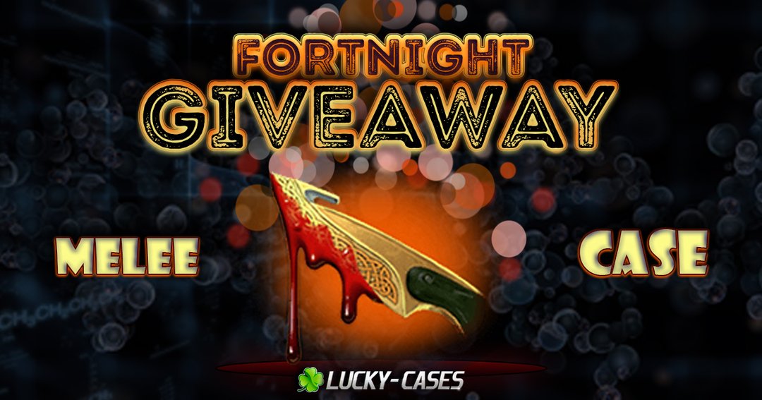 LuckyCases_Part's tweet photo. Our 🔪MELEE CASE🔪 will surprise u👀 with its stunning skins 🤘
😎 https://t.co/rDgTiDa63f
❗It's your time 2 become a winner of our FORTNIGHT GIVEAWAY 🎯
Harry up 🏃
#meleecase #giveaway #csgogiveaway #luckycases #fortnightgiveaway #csgo #gambling https://t.co/D4WsZJJPDO