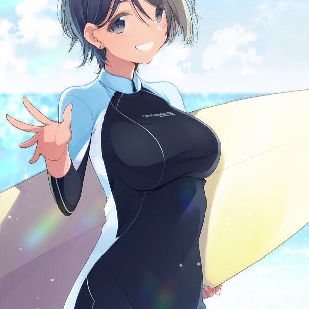 Exploring images in the style of selected image: [girl in a wetsuit] | PixAI