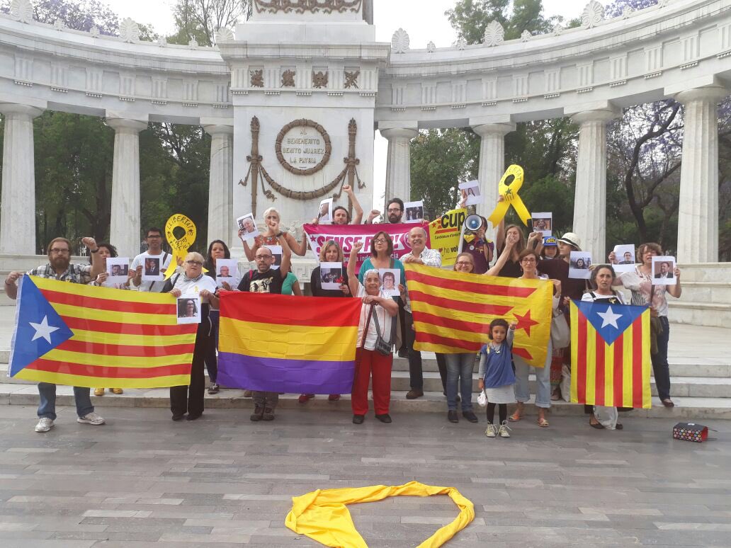 Encuentro por la democracia y las libertades #LlibertatPresosPoliticsCatalans #llibertatdexpressió #WithCatalonia #CDMX