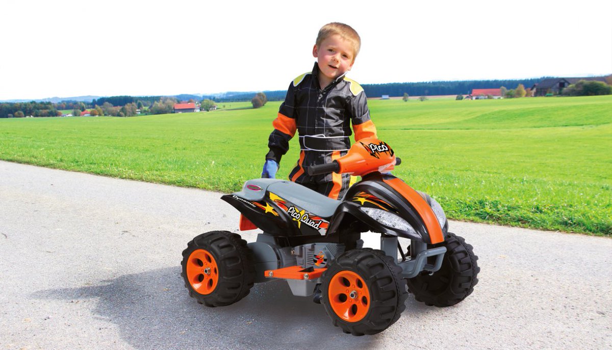 brandoratoys's tweet image. Wer hat als Kind nicht davon geträumt einmal mit einem echten Motorquad zu fahren. Diesen Frühling kann dieser Traum wahr werden – mit #PicoQuad von #Jamara. Einfach an der Steckdose ... brandora.de/NewsPage.aspx?…

#Brandora #Lizenzbranche #Pico #Quad