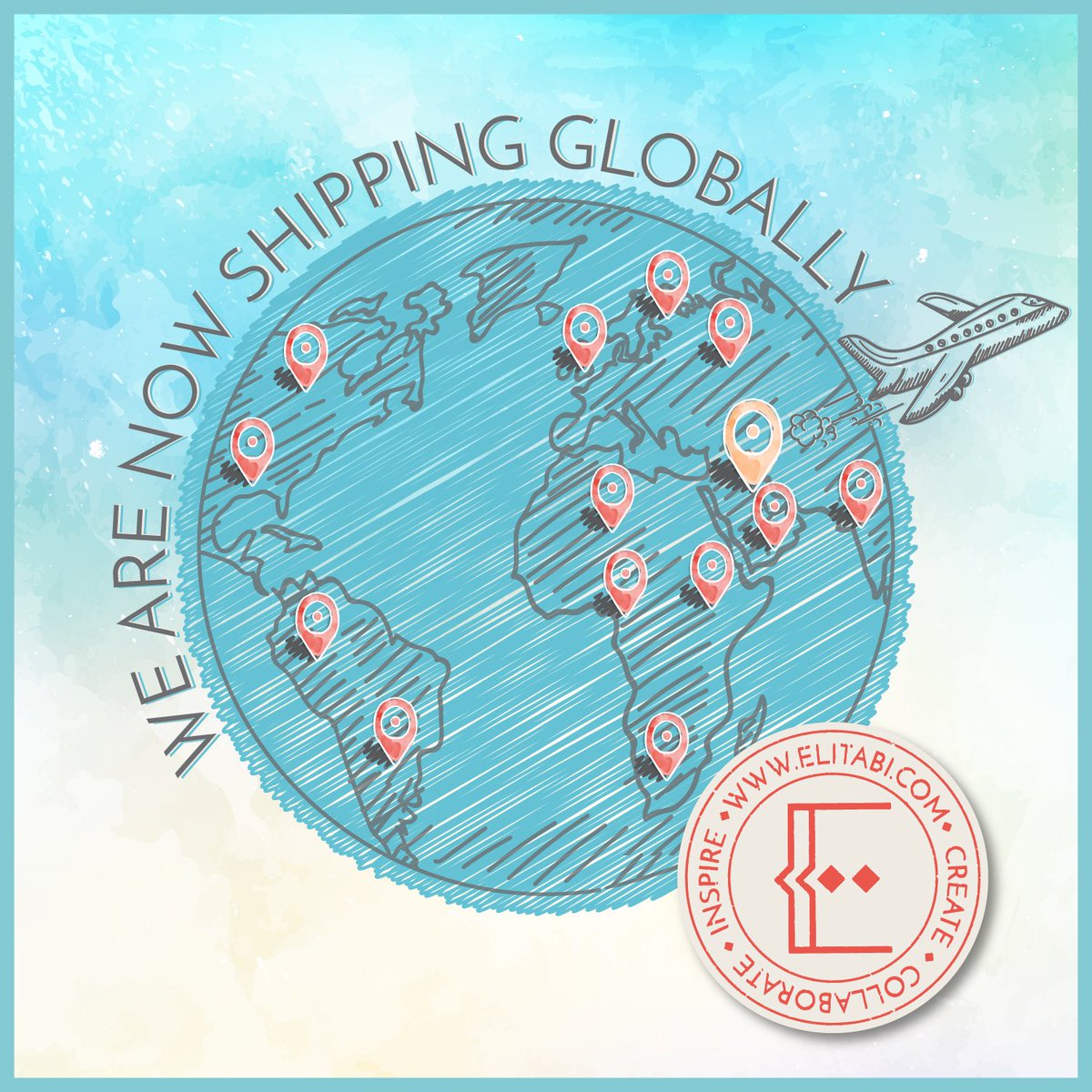 ElitabiMENA's tweet photo. Great news on the way!
Customers all around the world can now enjoy Elitabi services as we are announcing our global shipping services from Kuwait. 
#onlineshopping #onlineboutique #gcc #elitabi #handmade #talent #onlinestore #globalshipping #kuwait #shippingservice #q8 #q8store https://t.co/VRP4mPEE79