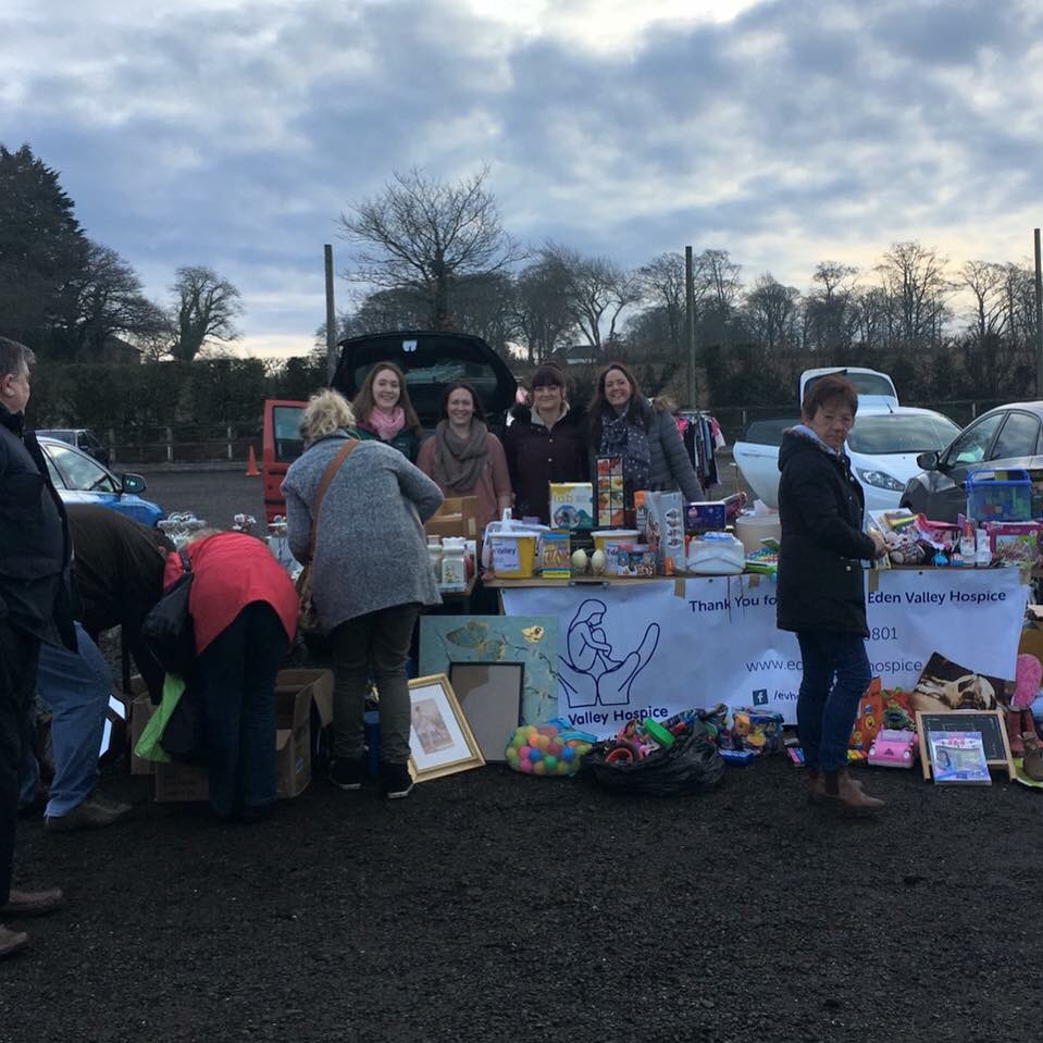 Raised a total of £330 today making it a grand total of £1000 raised as a team so far for the Eden Valley Hospice!! Thanks for everyone who has donated items and helped out today! Amazing team, that I’m proud to be part of 🙌🏻 @EVHospice <a href="/cat_nic21/">Cat Nixon</a> <a href="/PoppyGraham/">Poppy</a> #amazingpeople