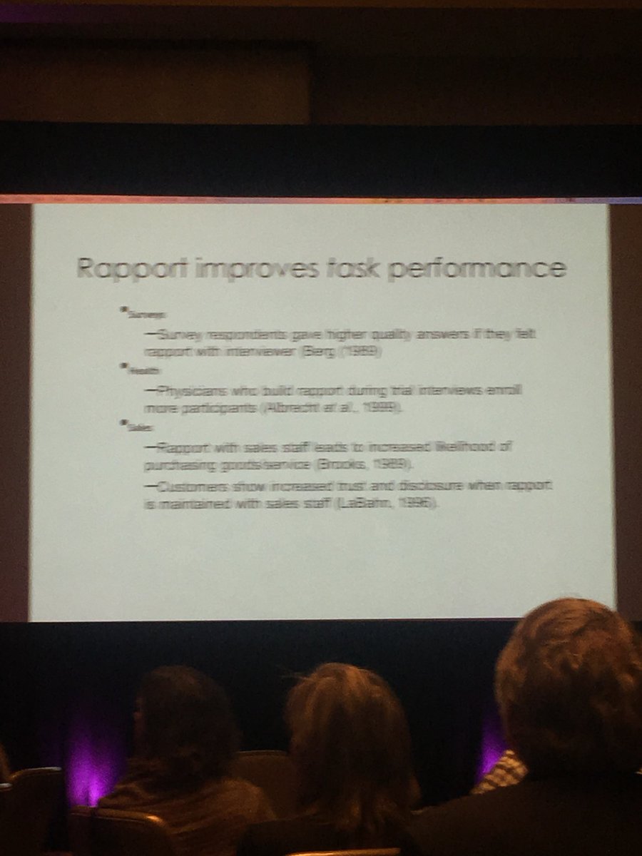DrClaudiaSantiF's tweet photo. One of my favorite takeaways from @apa #APATech2018 by Justine Cassell: “rapport improves productivity.” Supports why interactive #videogames are positive interventions as well as my own approach in the work environment! #womeninscience #womenintech https://t.co/cCJo49R8jy