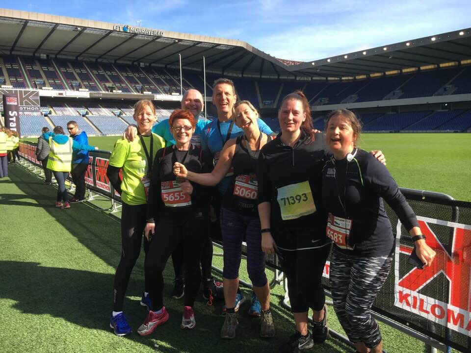 Dee_Pinto's tweet photo. @KilomathonScot great event topped by finishing at Murrayfield Stadium 👍🏻 https://t.co/L1hNec3nUM