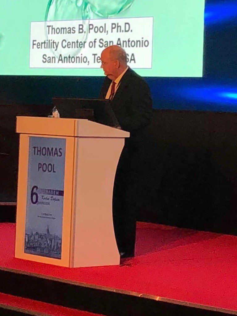Thanks to Dr Pool dedicating his talk today in Istanbul to Dr Bigger’s incredible work and contribution to IVF