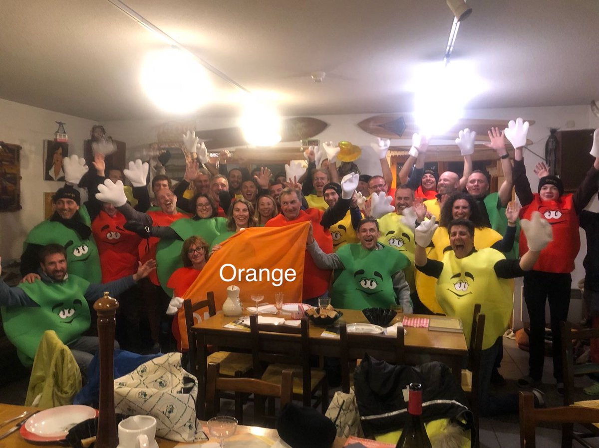 Une #team  @OrangePACA @OrangeOccitanie  au sommet pour le  #DerbydelaMeije 👌motivation, émulation, amitié, partage, bonne humeur et compétition pour 100% de passionnés 😉 merci #OrangePassion !