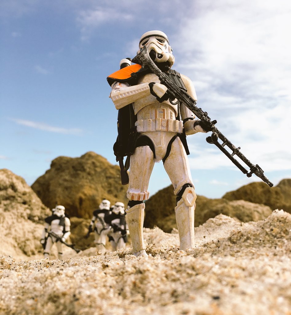 strmtrooperpete's tweet photo. Happy #SandtrooperSunday my friends! #StarWars #Tatooine #Sandtrooper https://t.co/meLyitACNA