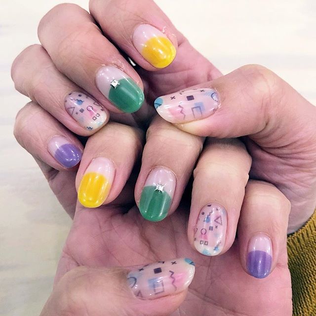 ネイルスタンド ツメコ Pa Twitter 元気な春カラーで楽しく デザインid ベース S 半透明 ツメコ Tsumeco ネイル ネイルプリンター ジェルネイル 春ネイル Nail Naildesign ネイルデザイン Nailart ネイルアート Instanails Nailstagram 美爪