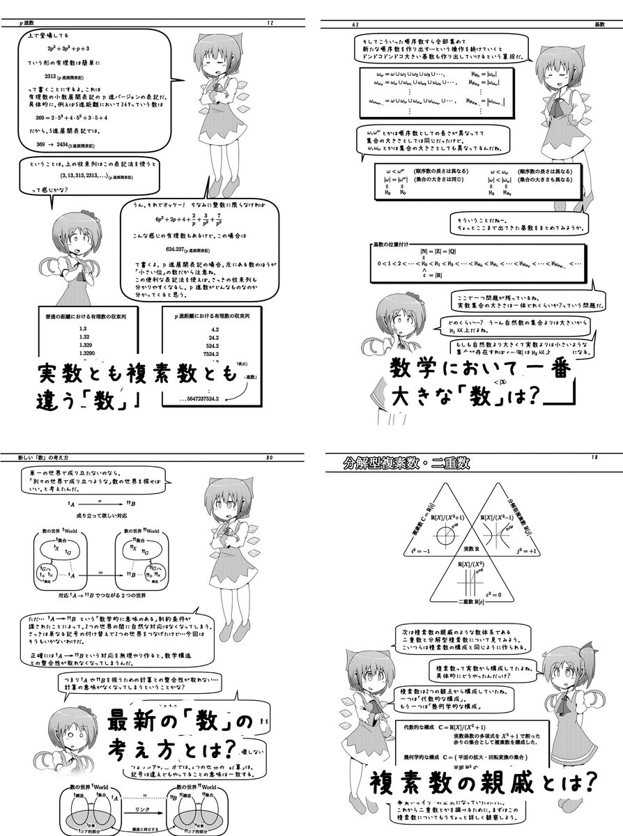 ろくに宣伝してなかった気がするので…チルノの数学はBoothページにてネット通販中です.在庫がだいぶ少なくなってきております.購入された方にはお礼を申し上げます.

https://t.co/MReTPToVn5 