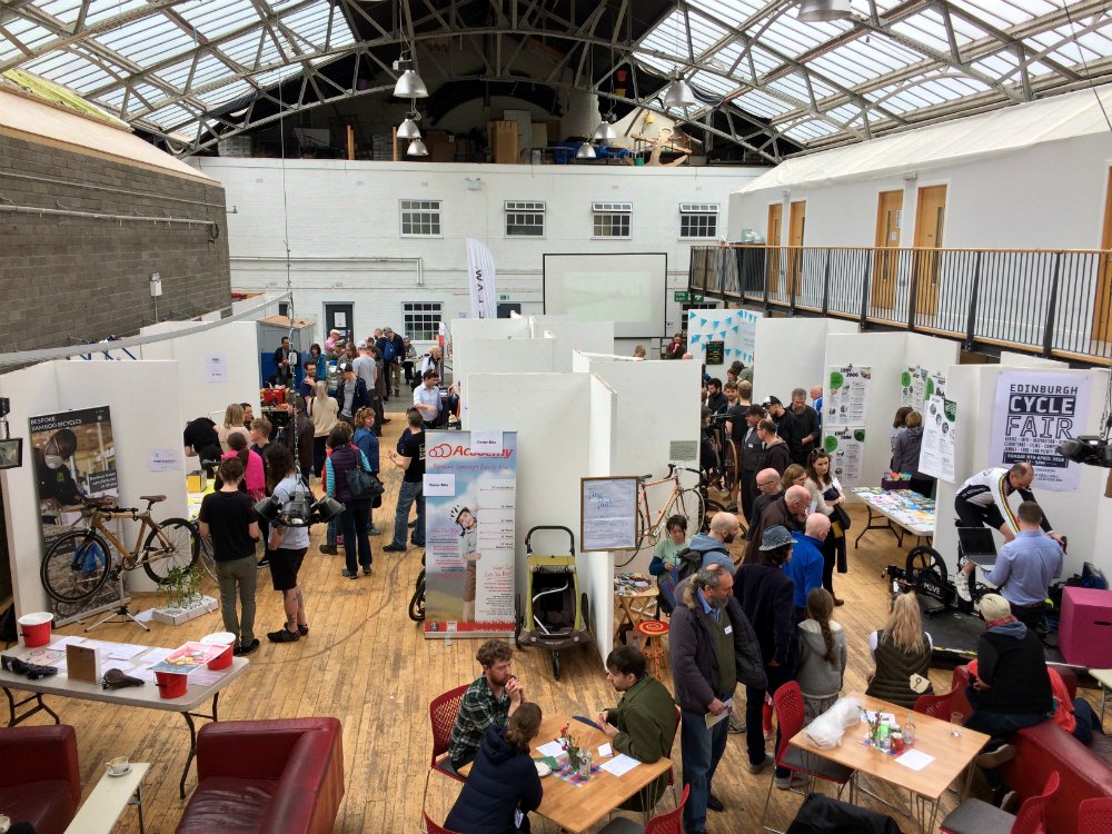 ootbdrillhall's tweet photo. Still loads of time to pop down to the #EdinburghCycleFair! We're open until 5pm https://t.co/IPkdjDaLSe https://t.co/EyFf4Azzfh