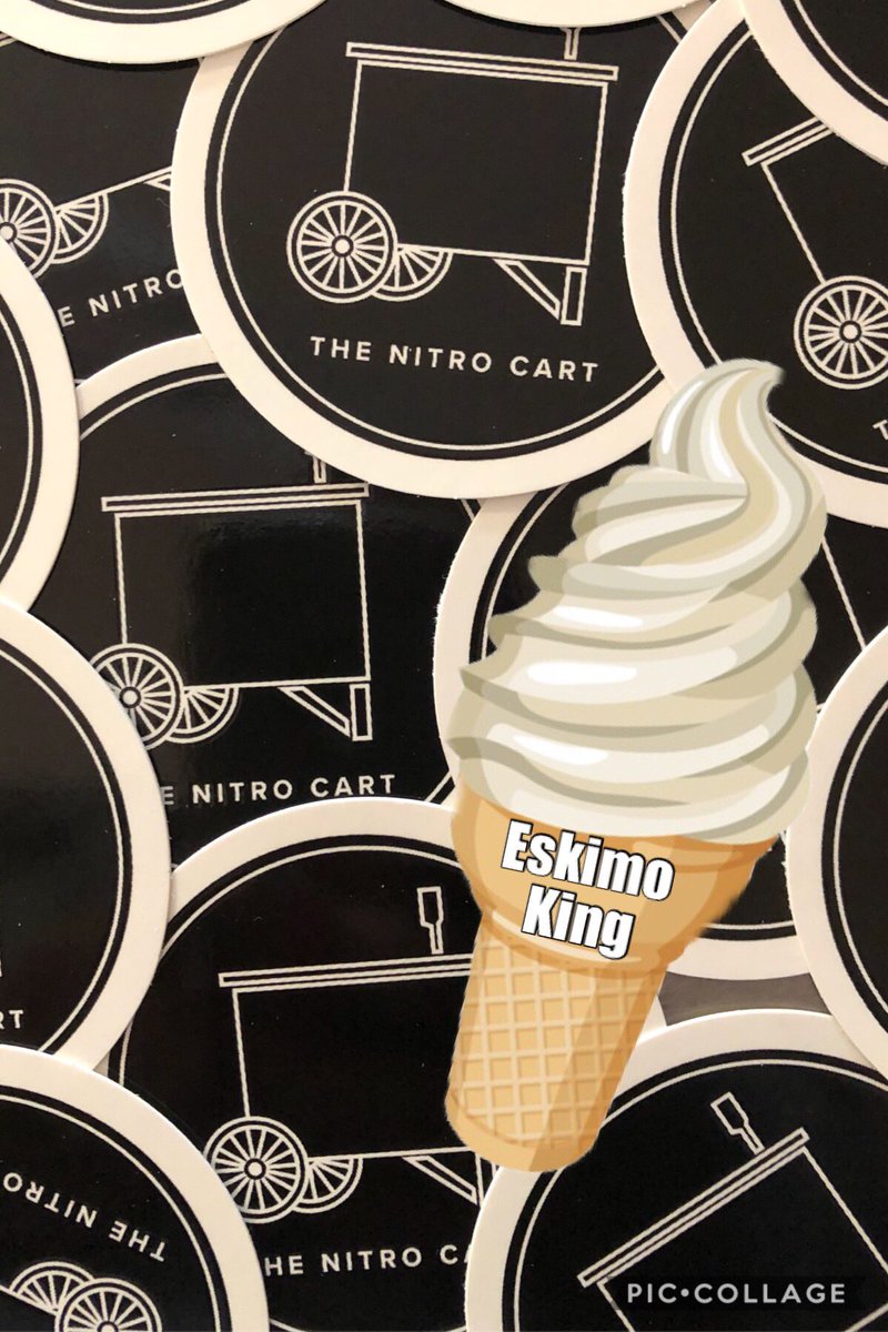 Get your nitro cold brew ice coffee with or without ice cream!