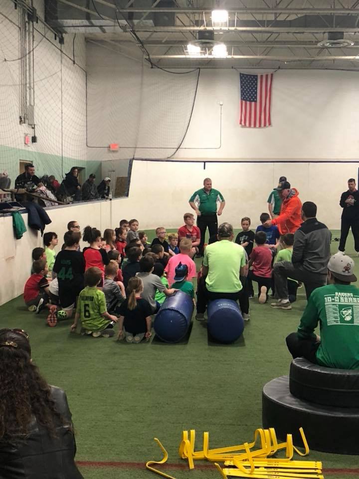 Cryf_raiders's tweet photo. Great turn out at the Raiders Youth Football Spring Agility camp yesterday. Thank you to Coach Chuck Kyle for being our guest speaker!! https://t.co/1trAJKePq3