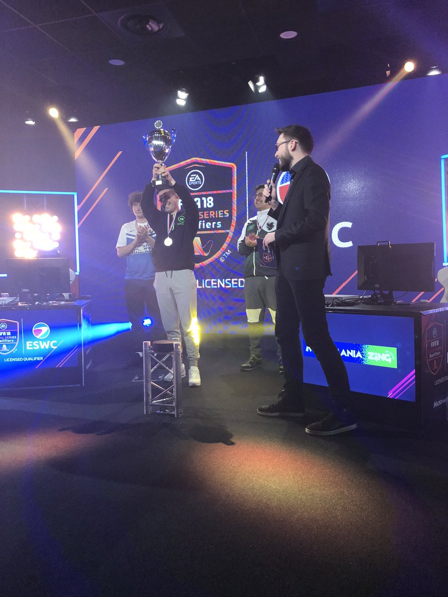 Unreal. Goes without saying that we’re immensely proud of <a href="/Dubzje/">Fabian</a> - his progression this year has been phenomenal! 

The first major trophy for both Dubzje and <a href="/TeamFUTWIZ/">Team FUTWIZ</a> - This also books his slot in the #FIFAeWorldCup playoffs!

Thanks for all of the support 💚

#ESWC #FIFA18