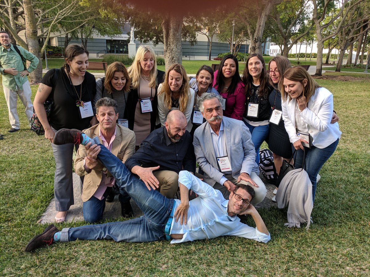 translator_terp's tweet photo. Remembering #InMiamiSIA2018, with these incredible people. @LiftValue @ClarisaPGA @tatianapaolucci @DanielFTamayo @XoseCastro @_amoenus @Jorge_de_Buen @GomezFont @GE_langtic https://t.co/oCLhCkNoVK