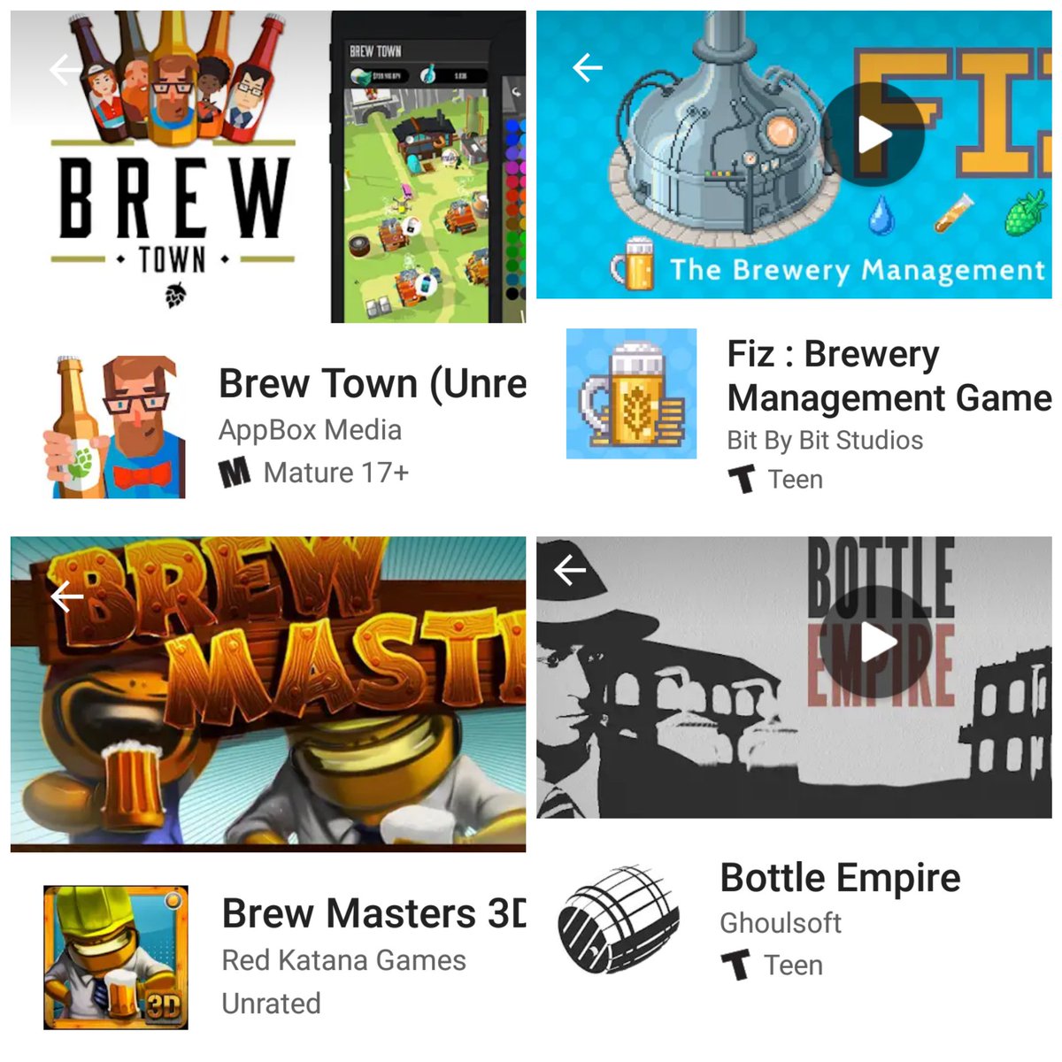 pourandbeerded's tweet photo. If your a Beer lover and a gamer like me and but can't find anything in the app store worthy of your time or dimes... Check out these hand picked gems i'v found. ���😎🍺📱 #beer #craftbeer #beergames #games #apps #beerapps #beerapp #app #gamer https://t.co/SBbQ2nxMVE