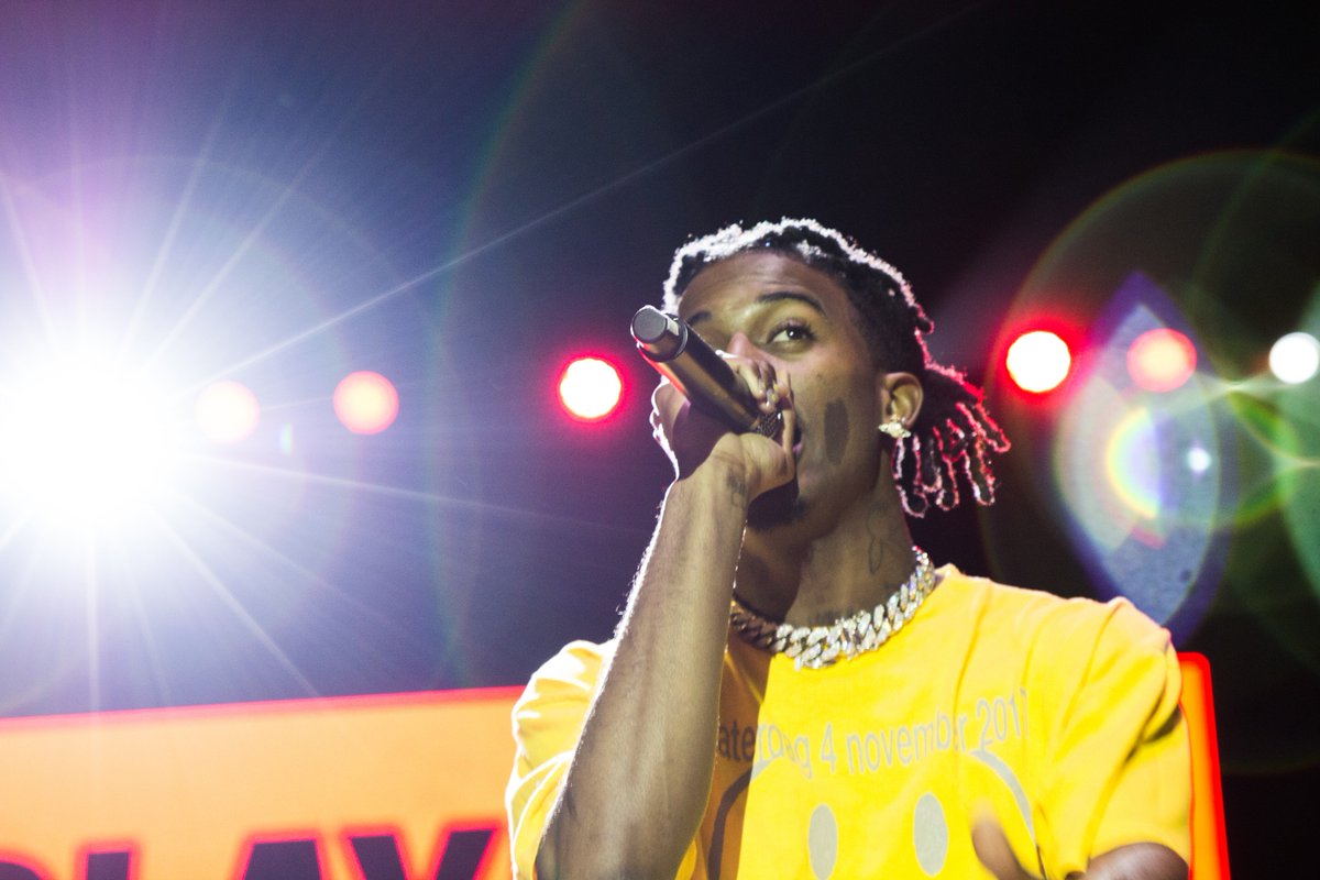 JoyOfodu's tweet image. Pictured: @playboicarti at @USC
Shot by @JoyOfodu for @Trojans360 
#cashcarti #playboi