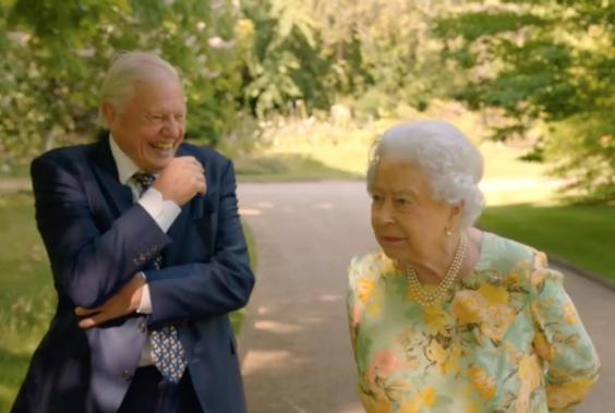 AmericanForests's tweet photo. The Queen and Sir David Attenborough team up to protect forests in new documentary film https://t.co/pNSOj25quB https://t.co/sOp64WfsDD