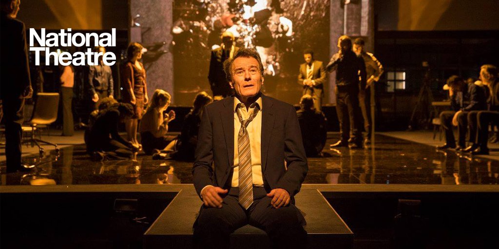 NationalTheatre's tweet photo. BEST ACTOR at the #OlivierAwards!
Congratulations @BryanCranston! #Network https://t.co/k0pbTWpCGK