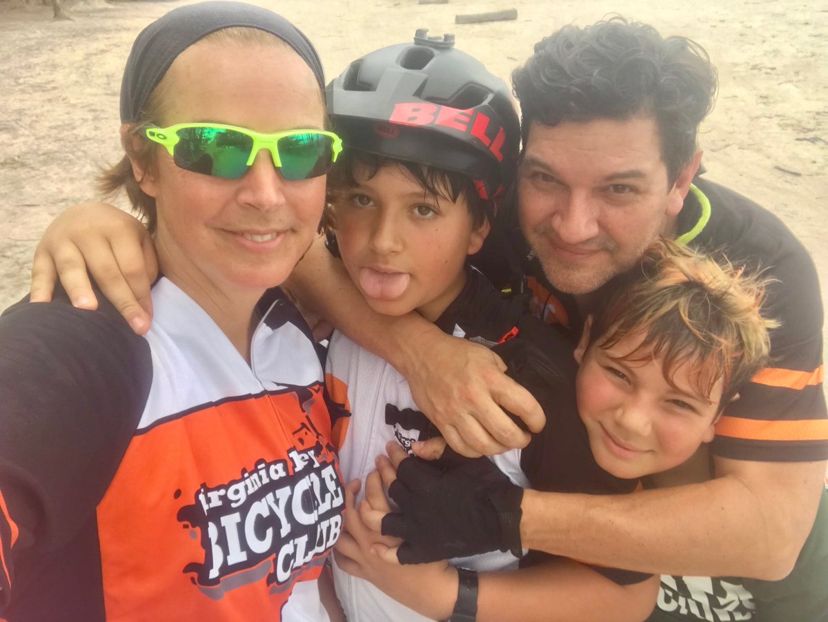 Working on our #mtb skills preparing for our <a href="/Taos/">Taos Turner</a> adventure. #taosbound #virginiakey #vkbc <a href="/MackCycleMiami/">Mack Cycle & Fitness</a>