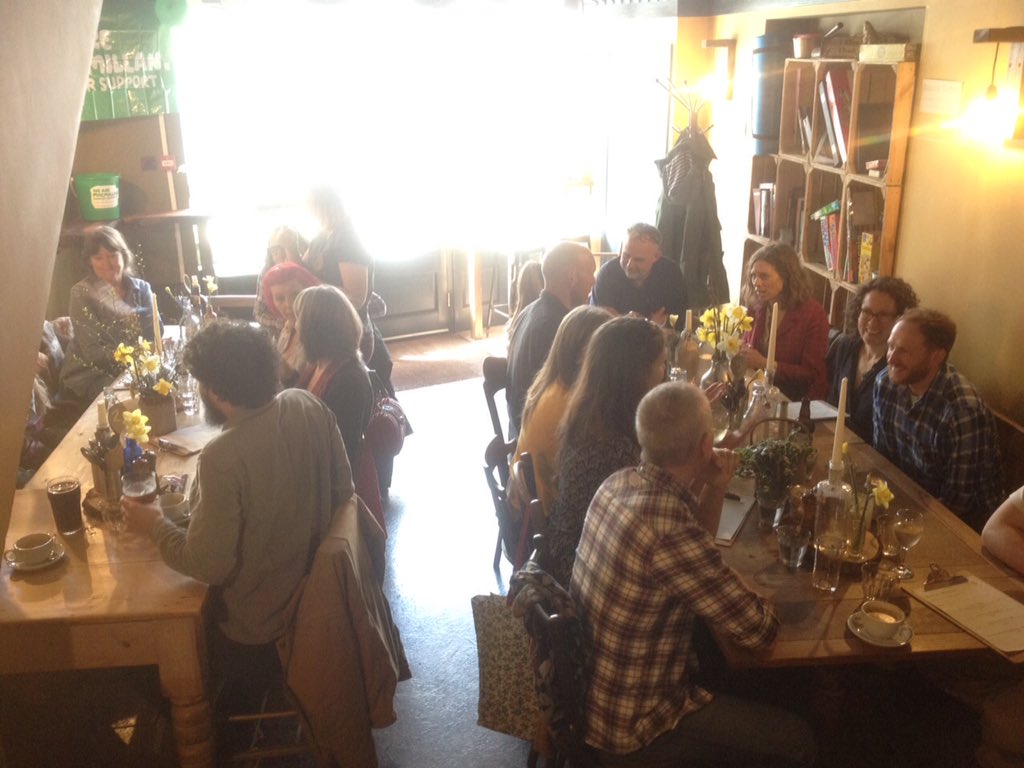 Great Bara Menyn staff gathering today at The Warren #Carmarthen  #goodfood <a href="/WarrenManselSt/">The Warren</a>