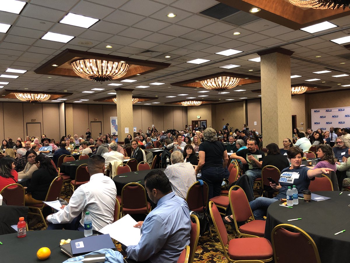 ACLU_NorCal's tweet image. Californians from across the state are in Sacramento to lobby legislators, demand justice, and make their voices heard. #ACLUCon