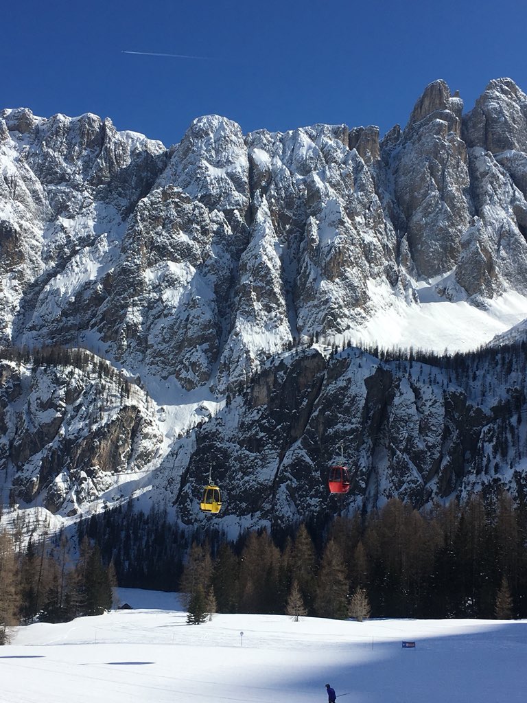 ...and so #thisafternoon sees the closing of the lifts for this #winter season in the #Dolomites ...thanks to all who have come to share with us these #beautiful #stunning #mountains &amp; this winter’s incredible #snow ...til next time! ... <a href="/neilsonholidays/">Neilson Active Holidays</a>