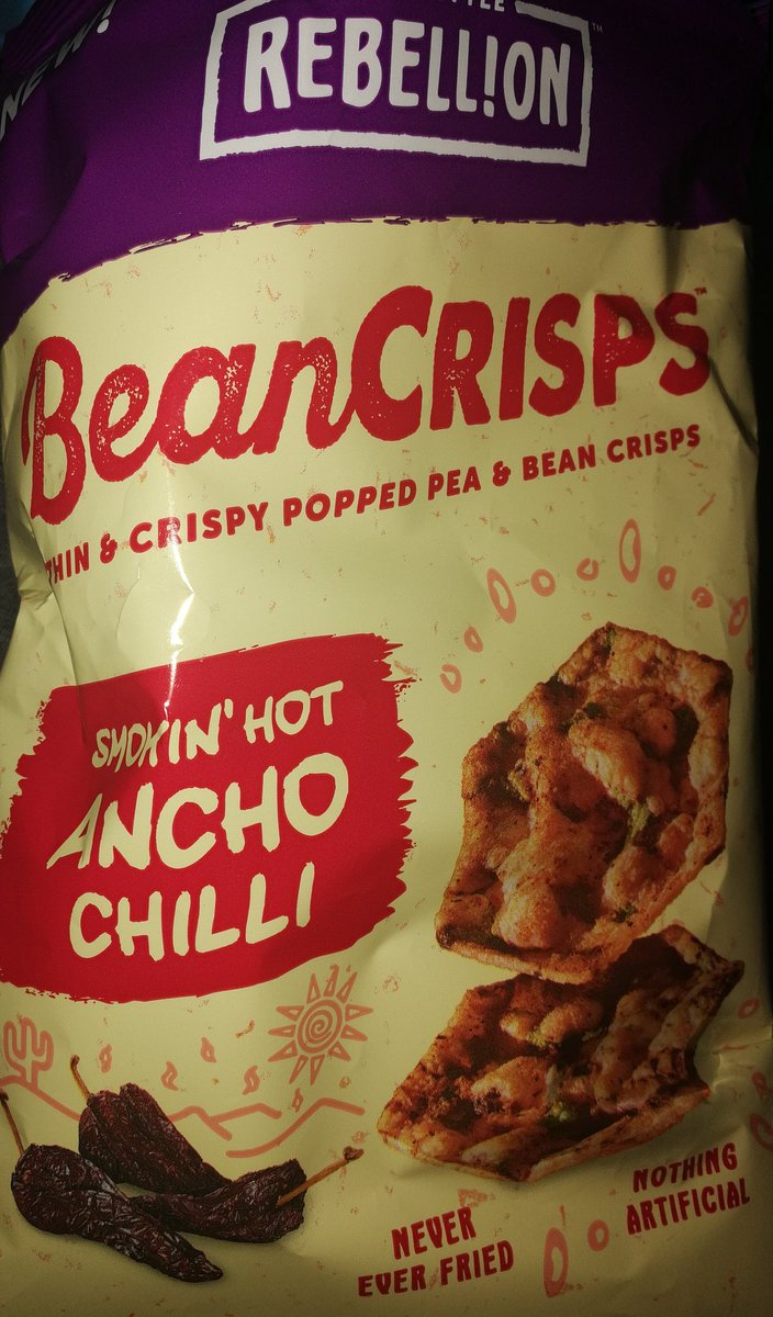 crisp_lovers's tweet photo. @Bean_Crisps are a good alternative to the usual potato crisp. The crisp has a nice flavour and this particular seasoning is really tasty! #welovecrisps https://t.co/7EQyNDfWHK