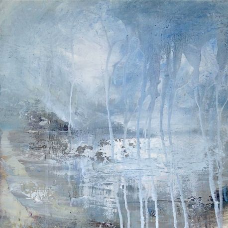 NEW IN: Wonderfully expressive paintings by #SallyWyatt #StMichaelsMount more on website: hadfieldfineart.co.uk/artist_detail.… #Britishart #Landscape #coast #abstractexpressionism #Cotswolds