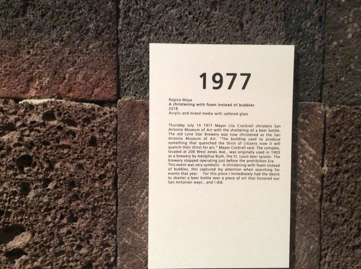 Julie_Catalano's tweet photo. Fascinating concept, fabulous execution. A must-see @hemisfair 50th anniversary is part of the #CommonCurrents exhibition at Mexican Cultural Institute @mexcultureSA #VivaHemisfair Free and open to the public. #exhibition #art #artists #Texas #Hemisfair https://t.co/0iBqvejEQR