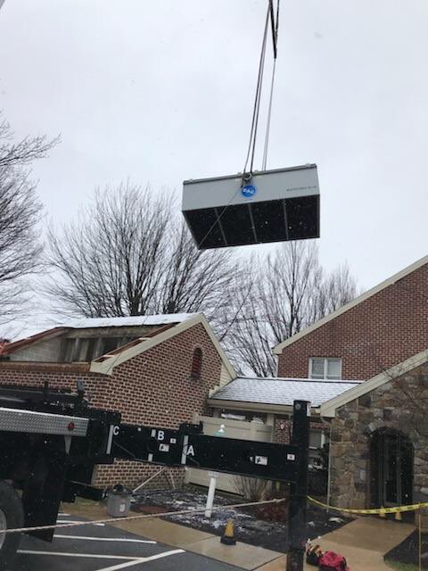 JamesCRAFTSon's tweet photo. New Cooling tower for Brethren Village, Nice to see a customer planning ahead and replacing cooling equipment when the cooling isn’t needed for the season just yet https://t.co/ajuAhirkRM