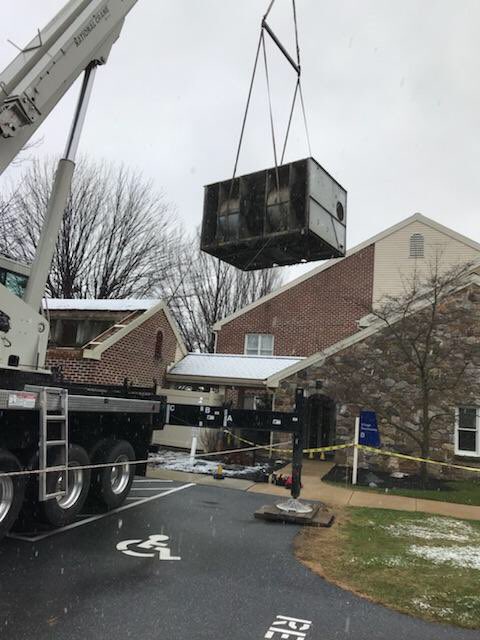 JamesCRAFTSon's tweet photo. New Cooling tower for Brethren Village, Nice to see a customer planning ahead and replacing cooling equipment when the cooling isn’t needed for the season just yet https://t.co/ajuAhirkRM