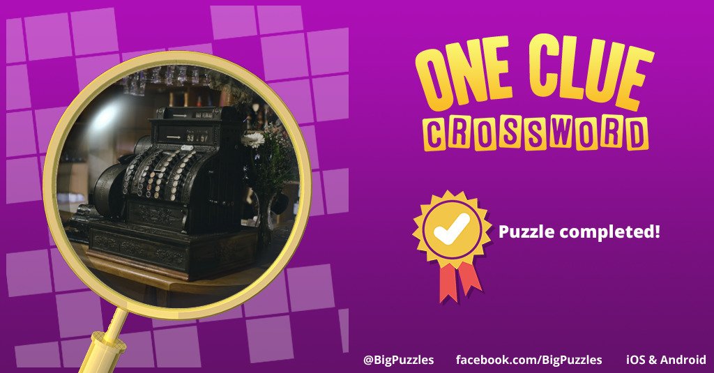 bhsZoie's tweet photo. I completed a puzzle in One Clue Crossword. Play now for free!
https://t.co/dygaU3fQwZ #OneClueCrossword https://t.co/RHgkHjtTu9