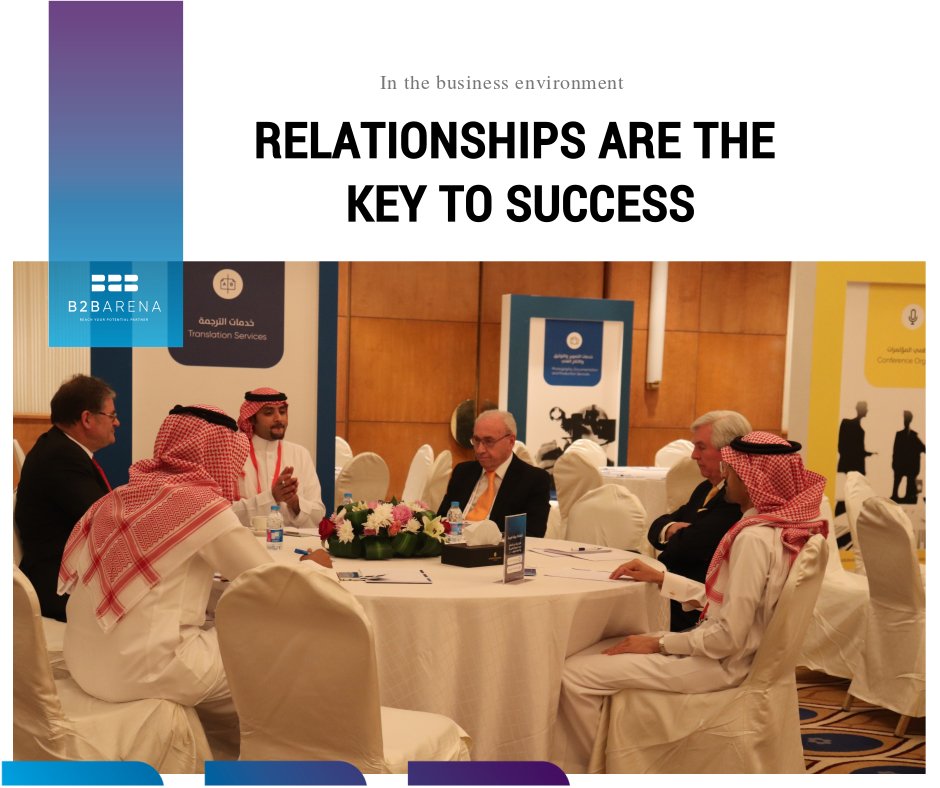 B2BArena's tweet photo. In the business environment, relationships are the key to success. With #B2BARENA the key is in your pocket. 
في بيئة العمل، العلاقات هي مفتاح النجاح.  معنا المفتاح في جيبك  
#BookYourMeeting https://t.co/xfG3PBRKTp