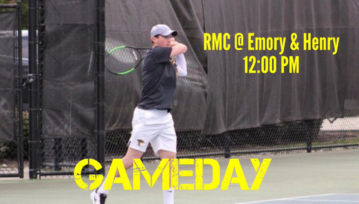 RMC_SAAC's tweet photo. Good luck to Men’s and Women’s Tennis as they travel to Emory &amp; Henry for a 12:00pm match! 🐝🎾#MaconNation https://t.co/BcLTMi8jSz