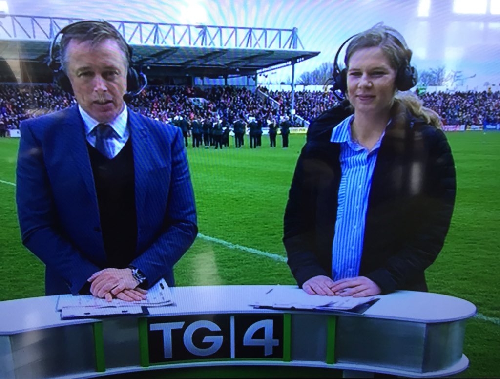GACSlaughtneil's tweet photo. Féach ar seo, it's our very own Captain Fantastic @anichaiside ar an teilifís! Maith thú Aoife! 
#níneartgocurlechéile https://t.co/GtbcnVb8ds