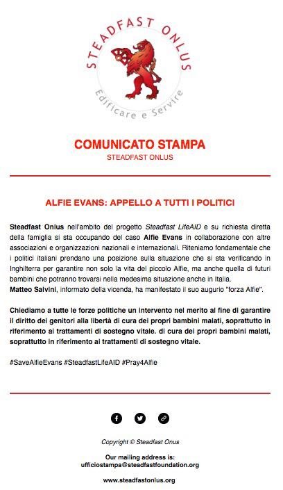 SteadfastNGO's tweet photo. #SaveAlfieEvans #SteadfastLifeAID #Pray4Charlie
La preghiamo di aderire all'appello di Steadfast Onlus per salvare il piccolo Alfie Evans. @PaoloGentiloni @angealfa @SenGiovanardi @N_DeGirolamo @GiorgiaMeloni @mvbrambilla @paolabinetti @SilviaCostaEU @TurcoLivia @comilara https://t.co/I9qeiILpM0