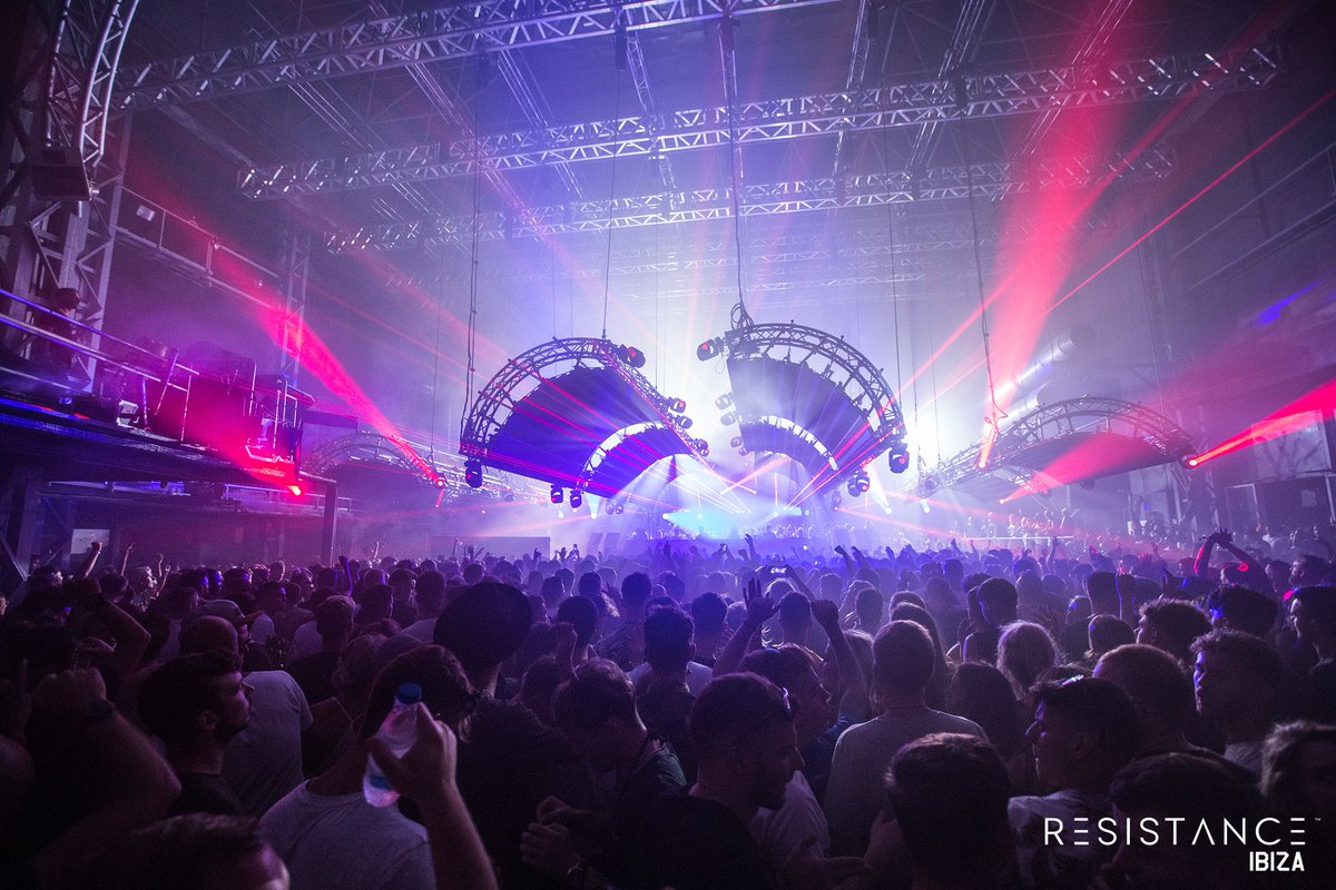 resistance's tweet image. 100 days until RESISTANCE IBIZA kicks off at @privilege_ibiza!