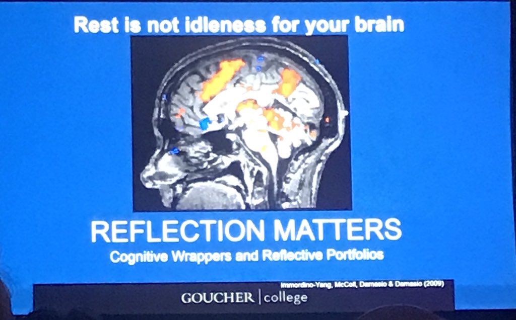 socyprof's tweet photo. Rest is how our brains create a moral compass.  #HLC2018 https://t.co/TVZfFhXiy4