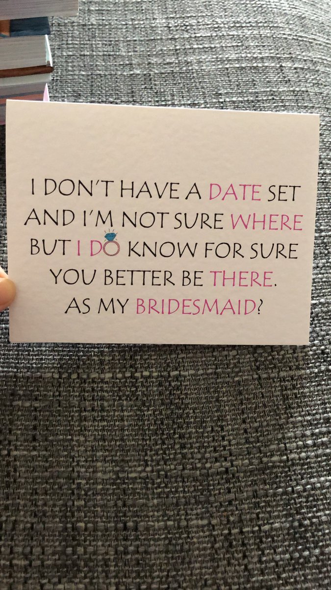 When you get a #bridesmaidproposal ☺️💍👰🏻👗👗👗