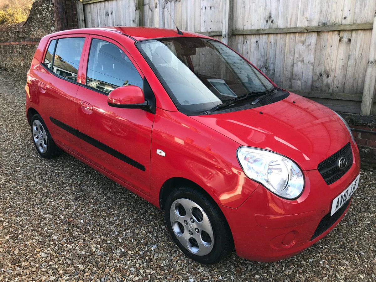 WaltersonsLtd's tweet photo. Just arrived! #Carforsale 2010 Kia Picanto 1.1 Strike, only 7000 miles with 6 service stamps, £30 road tax, £3695 https://t.co/lhhkzF3vTn