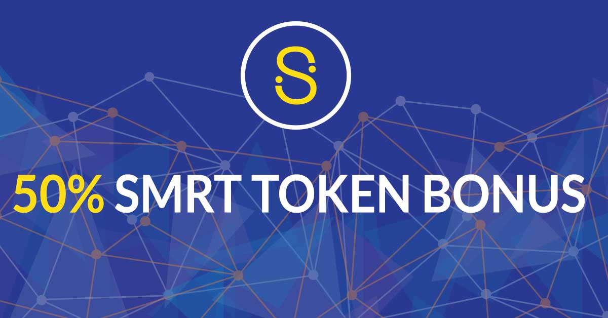 Get your 50% SMRT Token Bonus. Ends Soon! Visit smartstartuptoken.tech 
#ico #smartcontracts #eth #blockchain