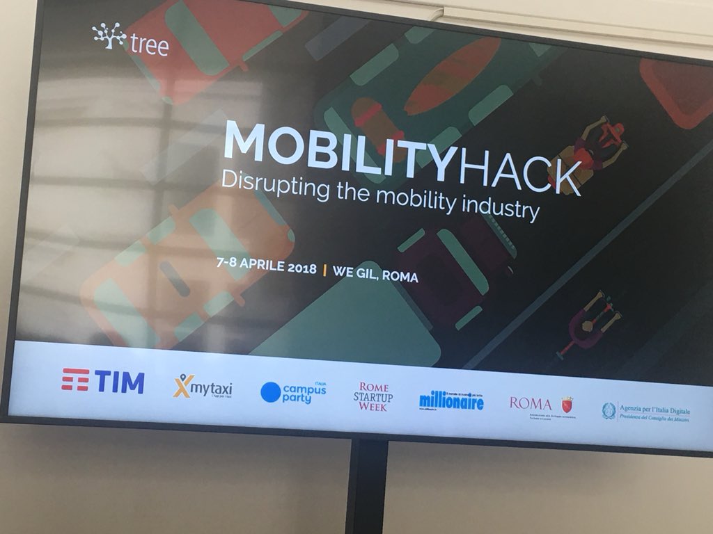 flavia_marzano's tweet photo. Ci siamo #MobilityHACK
E anche qui #postoccupato @postoccupato https://t.co/LLQf6d9N9R