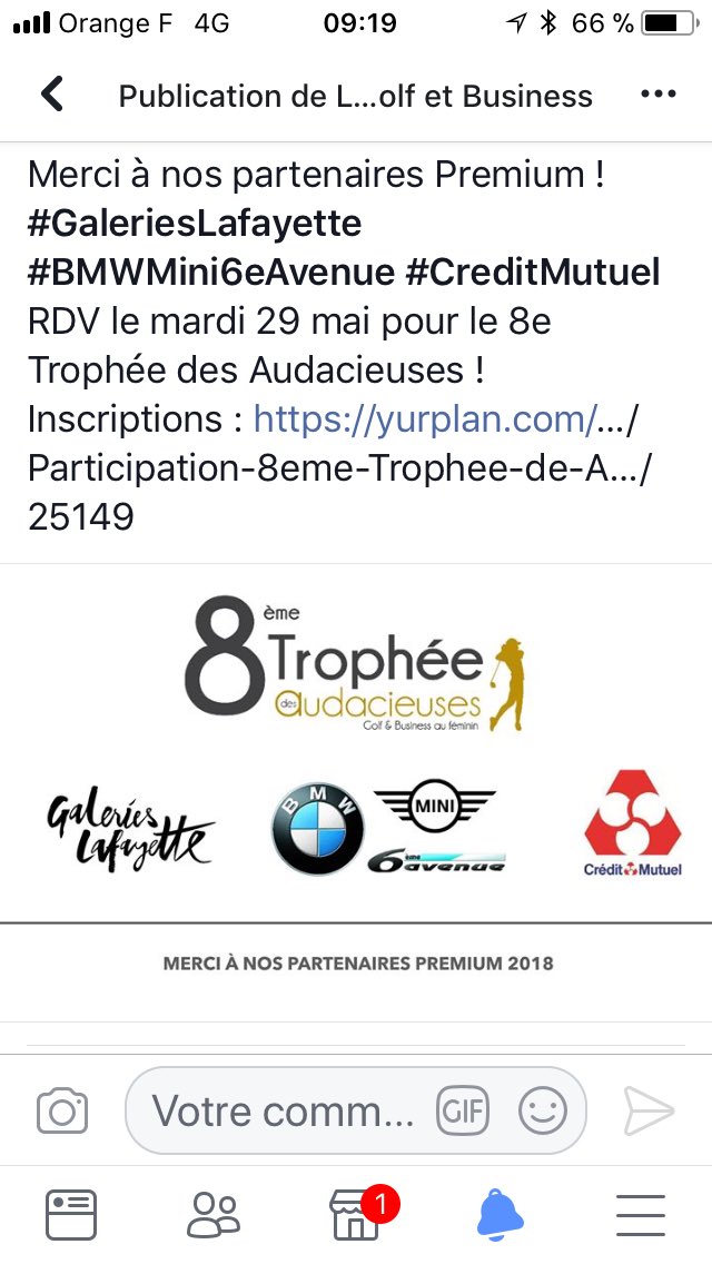 krystelchamp7's tweet photo. 8eme trophee des Audacieuses #golf @lesaudacieuses #reseau féminin 29 mai 2018 
https://t.co/jdHL8yxVmd https://t.co/WiFVHZJG0B