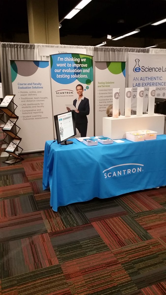 ScantronHE's tweet photo. Need course evaluation or student testing? Stop by the @ScantronHE booth at #HLC2018 and see how we can help! https://t.co/S3UgmKRg7a