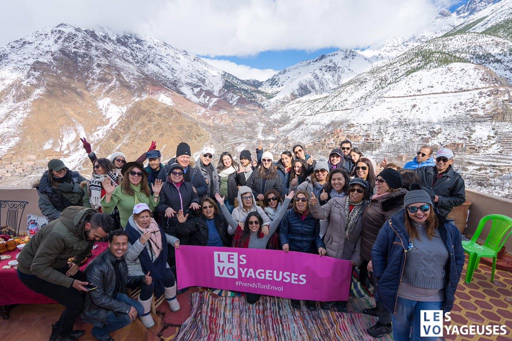 les_voyageuses's tweet photo. Nous prenons toujours à cœur de faire découvrir la beauté du #Maroc aux Marocaines. La Cathédrale, Imlil, Chefchaouen, randos, rafting...que de beaux moments partagés en communauté ❤️ https://t.co/FVCwUSrgoZ